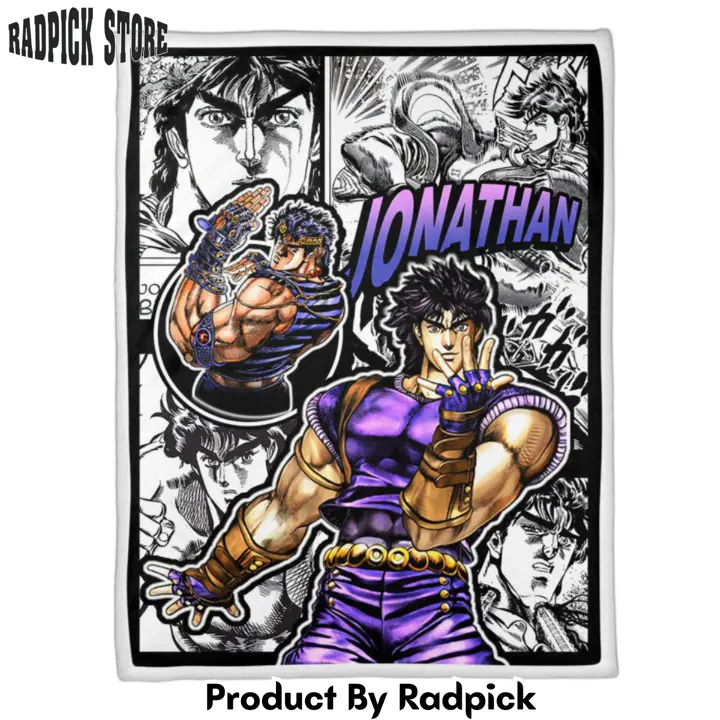 Jonathan joestar blanket custom jjba anime  rp0153420